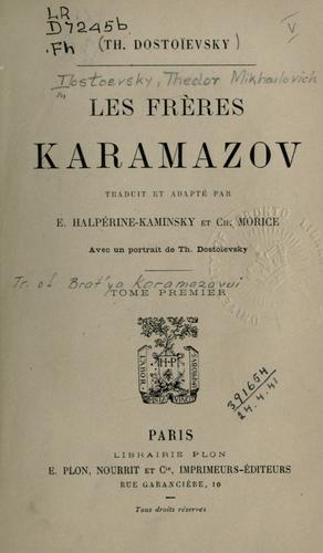 Les frères Karamazov