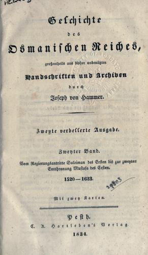 Geschichte des Osmanischen Reiches