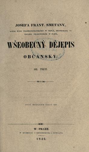 Weobecný djepis obanský.