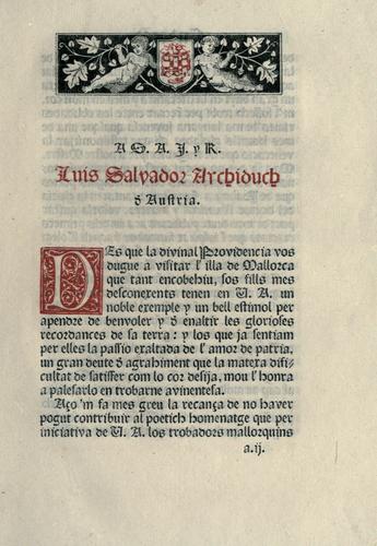 Libre del orde de cavayleria