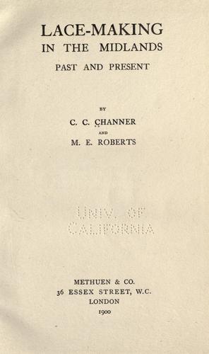 Lace-making in the Midlands