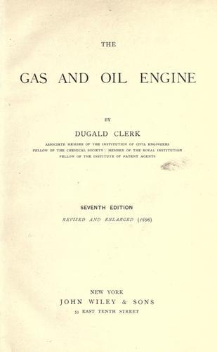The gas and oil engine
