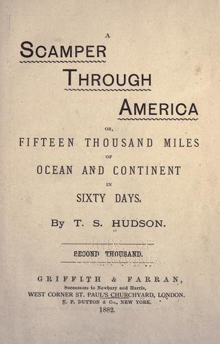 A scamper through America