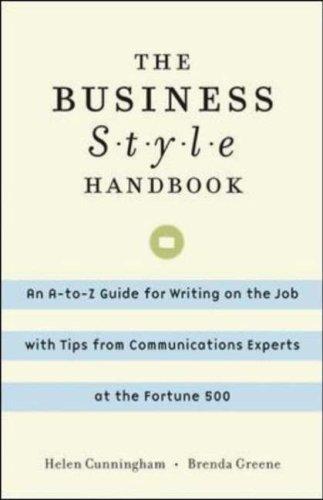 The Business Style Handbook