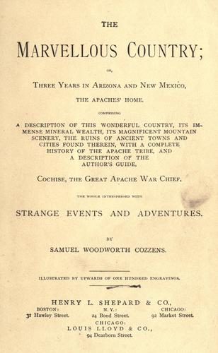 The marvellous country