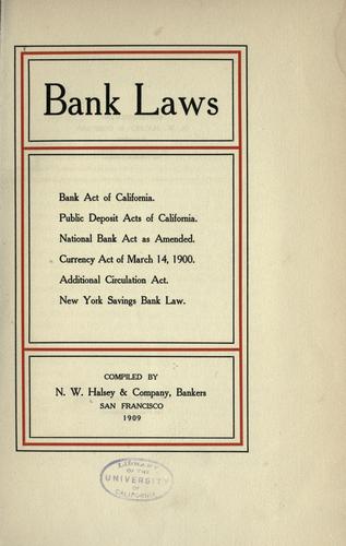 Bank laws