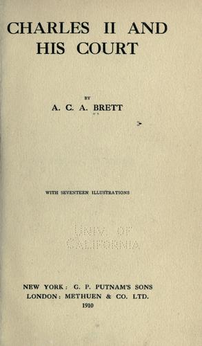 Charles II and his court