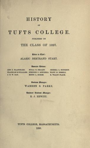 History of Tufts College