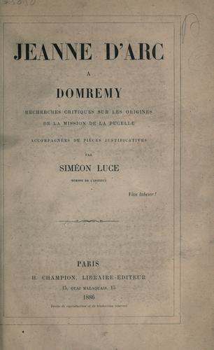 Jeanne d'Arc à Domremy