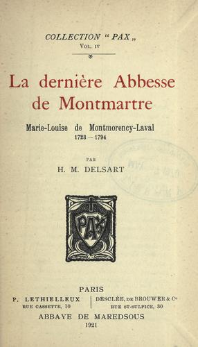 La dernière abbesse de Montmartre