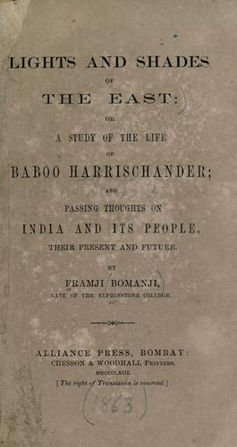 Lights and shades of the East