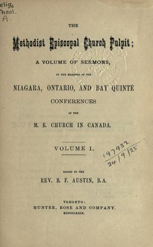 The Methodist Episcopal Church Pulpit