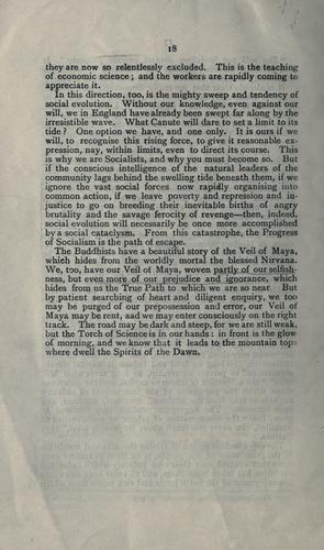 The progress of socialism.