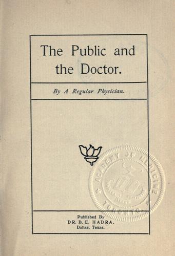 The public and the doctor
