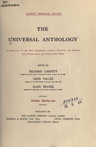 The universal anthology