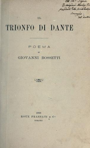 Il trionfo di Dante