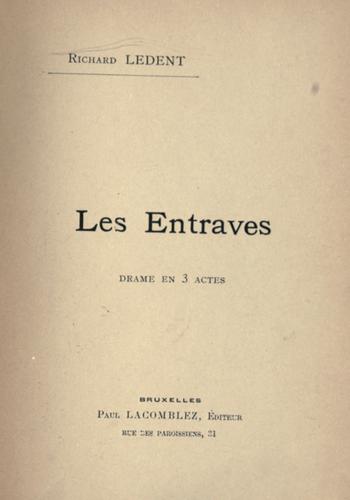 Les entraves