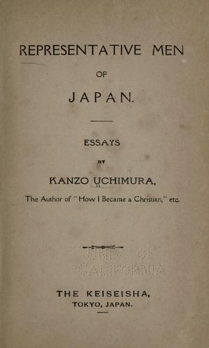Representative men of Japan