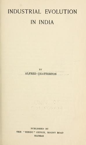 Industrial evolution in India