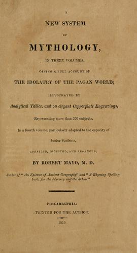 A new system of mythology