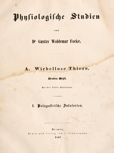 Physiologische studien