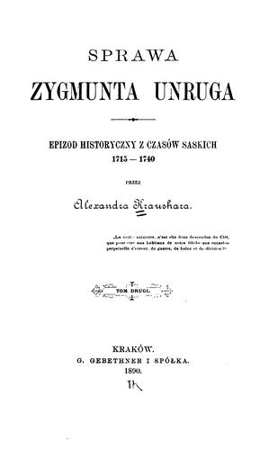 Sprawa Zygmunta Unruga