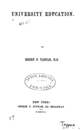 University education.