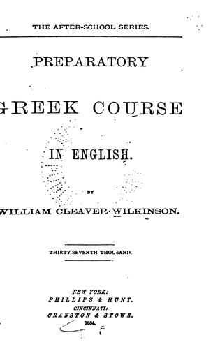Preparatory Greek course in English.