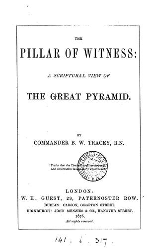 The pillar of witness