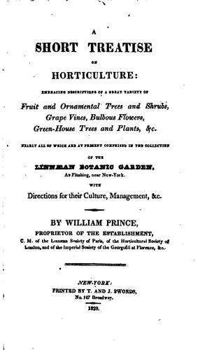 A short treatise on horticulture