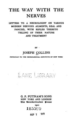 The way with the nerves