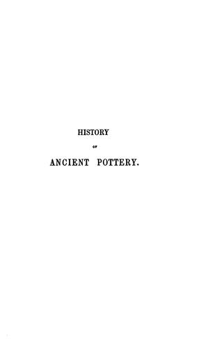 History of ancient pottery.