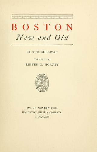Boston, new and old