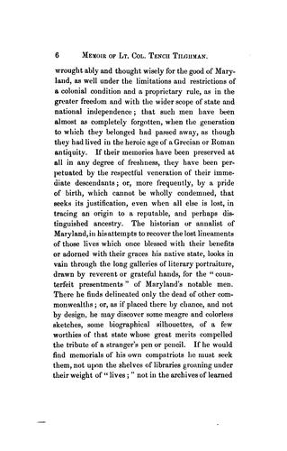 Memoir of Lieut. Col. Tench Tilghman, secretary and aid to Washington