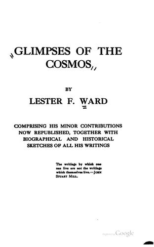 Glimpses of the cosmos