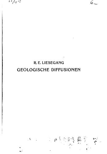 Geologische Diffusionen