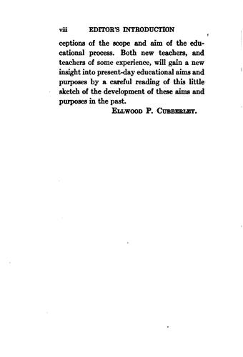 The evolution of the educational ideal