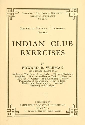 Indian club exercises