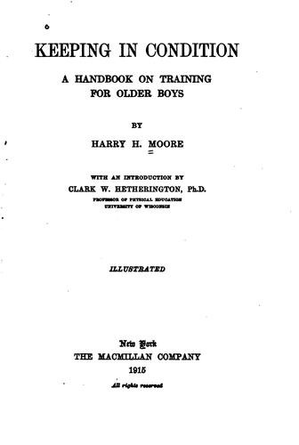 Keeping in condition