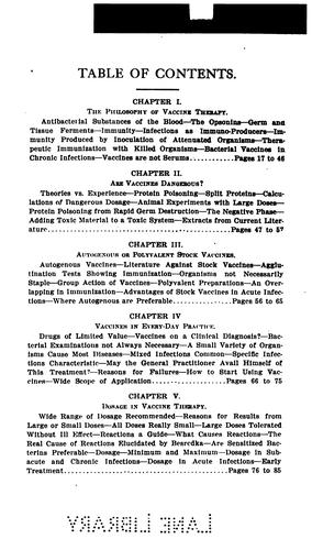 Vaccine therapy in general practice