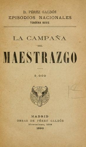 La campaña del Maestrazgo.