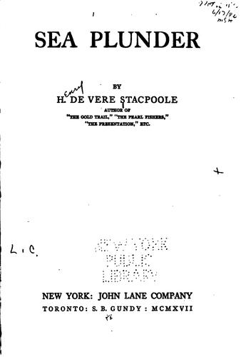 Sea plunder