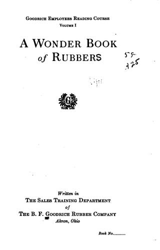 A wonder book of rubber