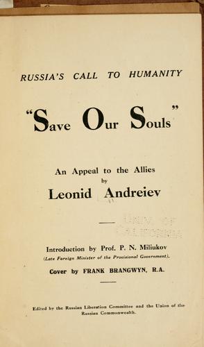 Russia's call to humanity