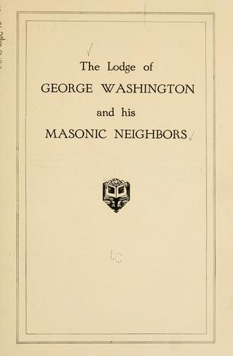 A memorial to Washington the mason