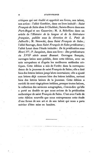 Saint François de Sales, humaniste et écrivain latin
