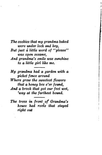 A garden of yesterday