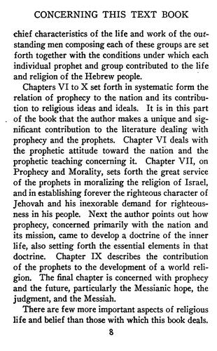 The prophetic movement in Israel