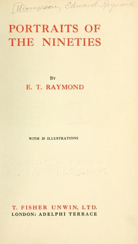 Portraits of the nineties