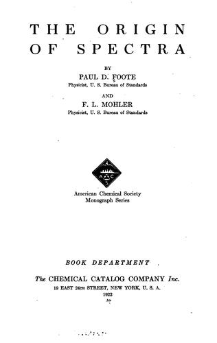 The origin of spectra